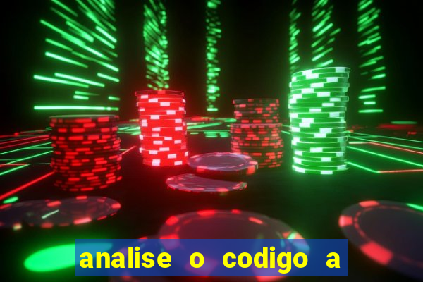 analise o codigo a seguir 1 import javax.swing.joptionpane
